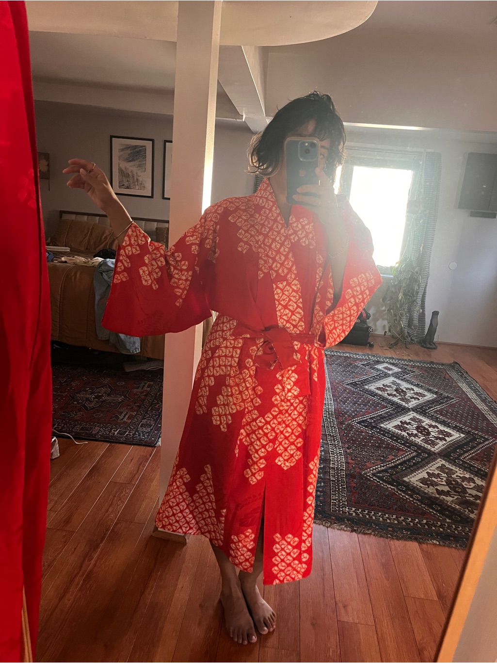 1970s Silk Kimono